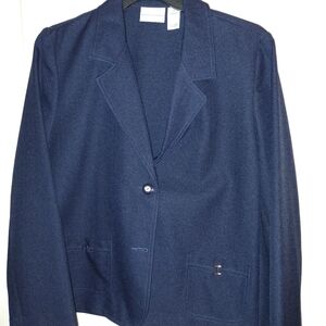 Alfred Dunner Navy Blazer